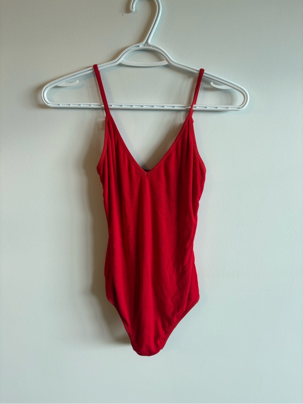 Aritzia Red Bodysuit